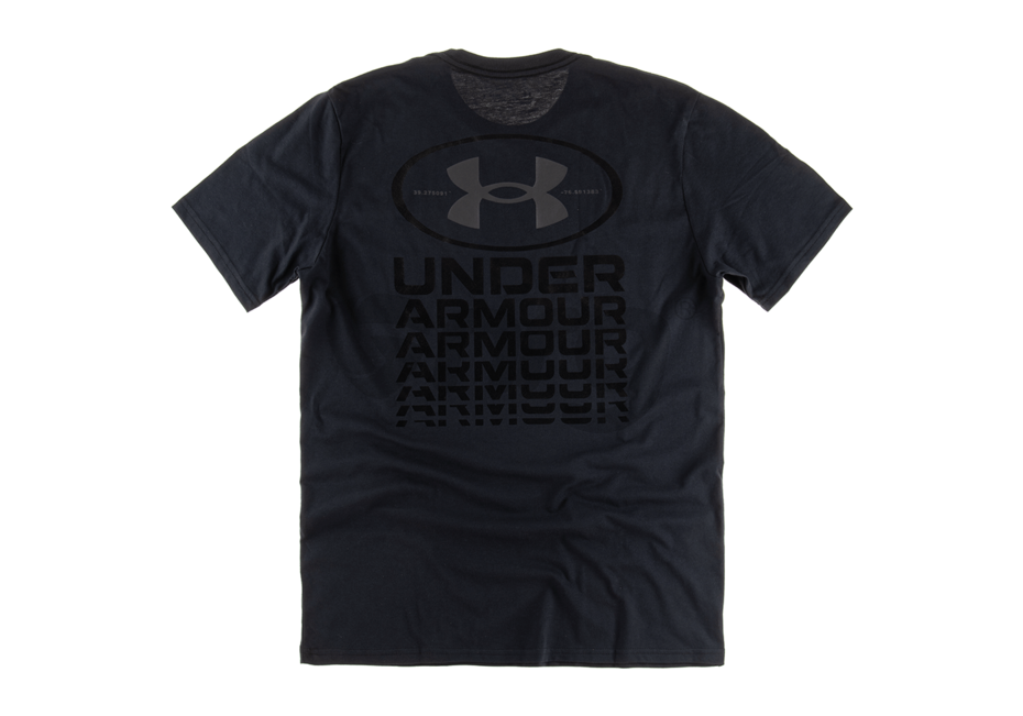 Under Armour tricou UA Armour Repeat SS Negru XL 2