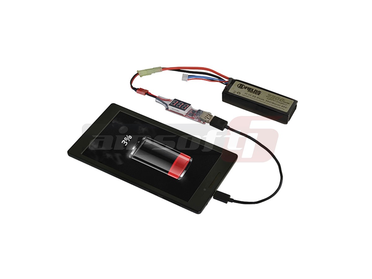 Emerson incarcator USB acumulatori LiPo 2