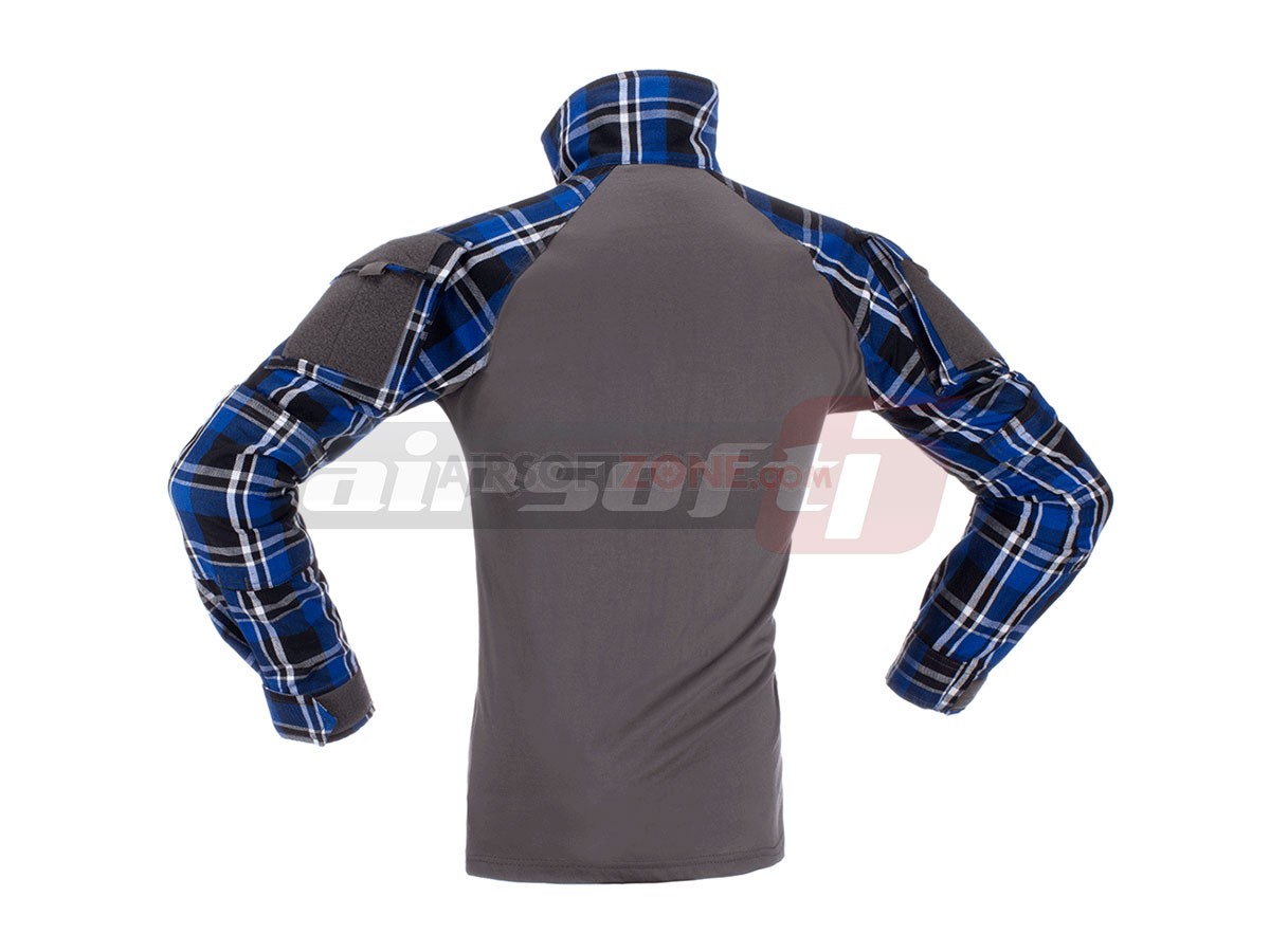  Invader Gear bluza de lupta Flanel Albastru M