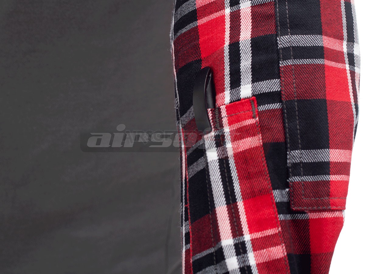  Invader Gear bluza de lupta Flanel Rosu L 3