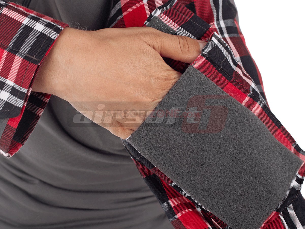  Invader Gear bluza de lupta Flanel Rosu L 4
