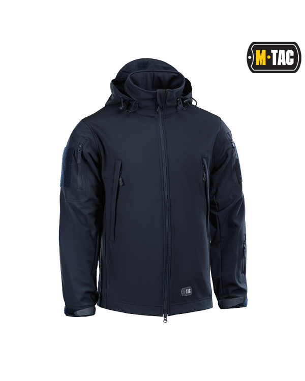 M-Tac Jacheta Soft Shell Dark Navy Blue S