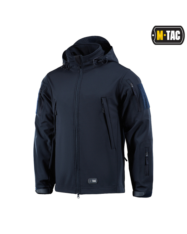 M-Tac Jacheta Soft Shell Dark Navy Blue S 4