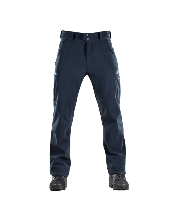 M-Tac pantaloni Soft Shell Winter Navy Blue XL 4