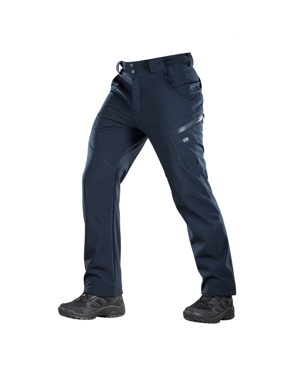 M-Tac pantaloni Soft Shell Winter Navy Blue XL 7