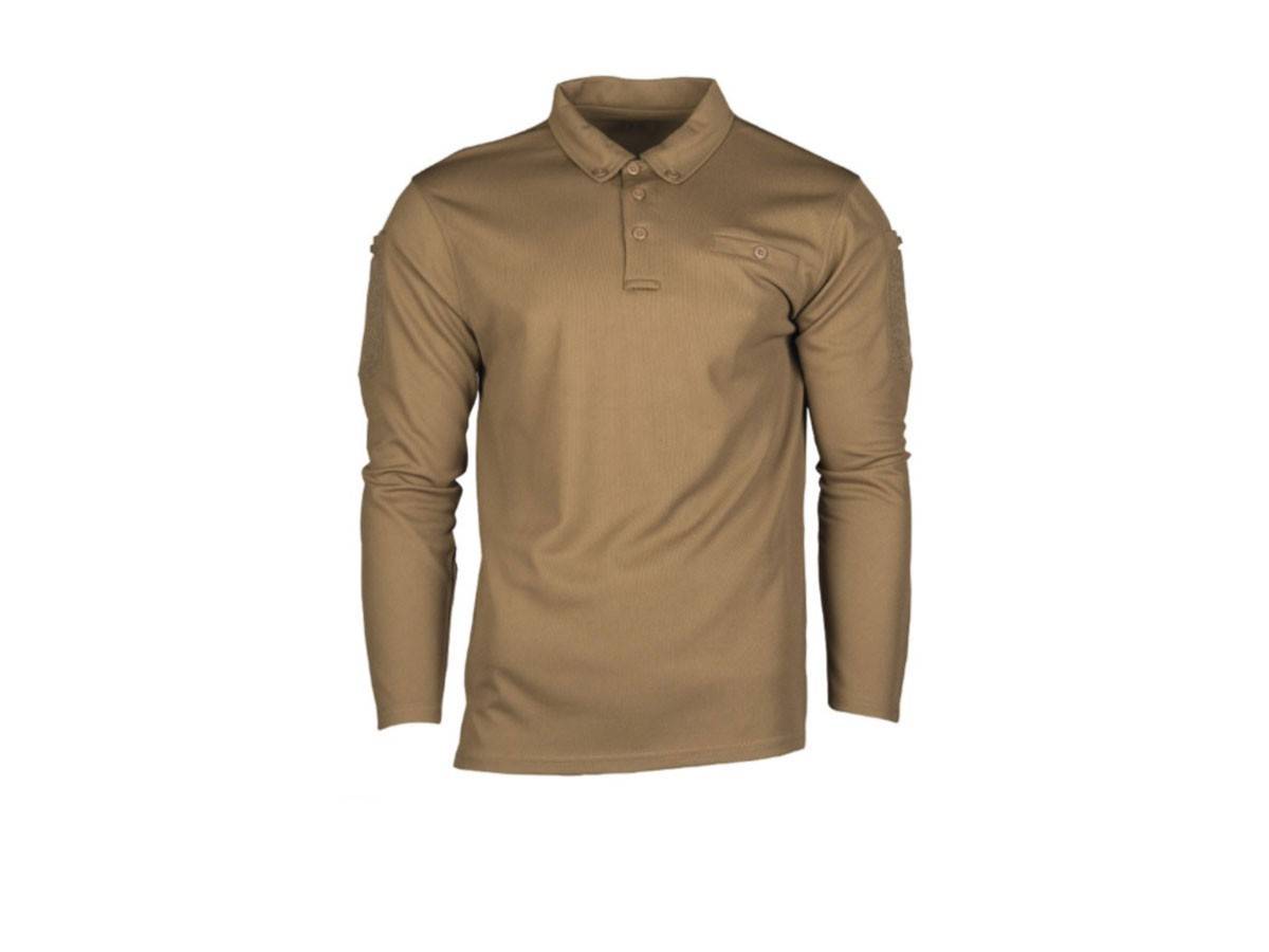 Mil-Tec bluza polo quickdry Coyote M 2