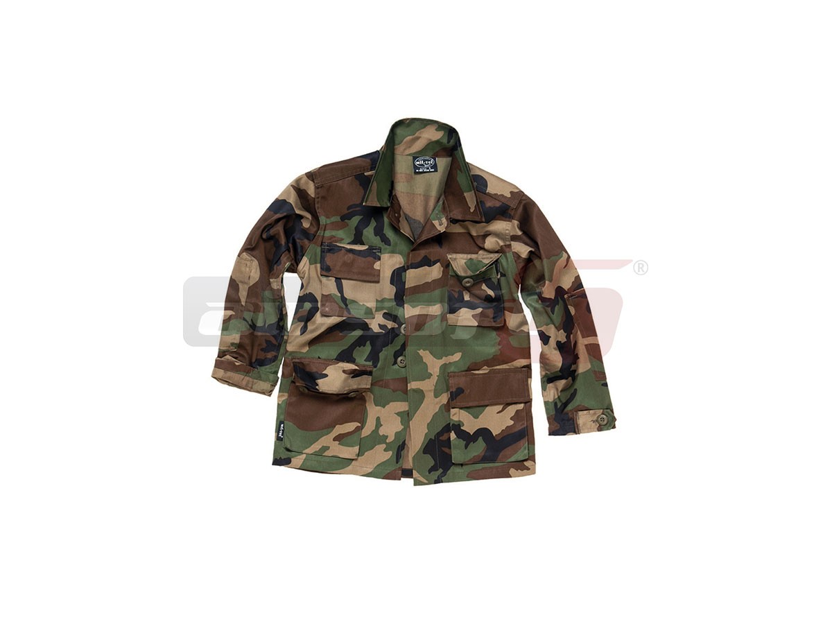 Mil-Tec veston pentru copii BDU Woodland XL