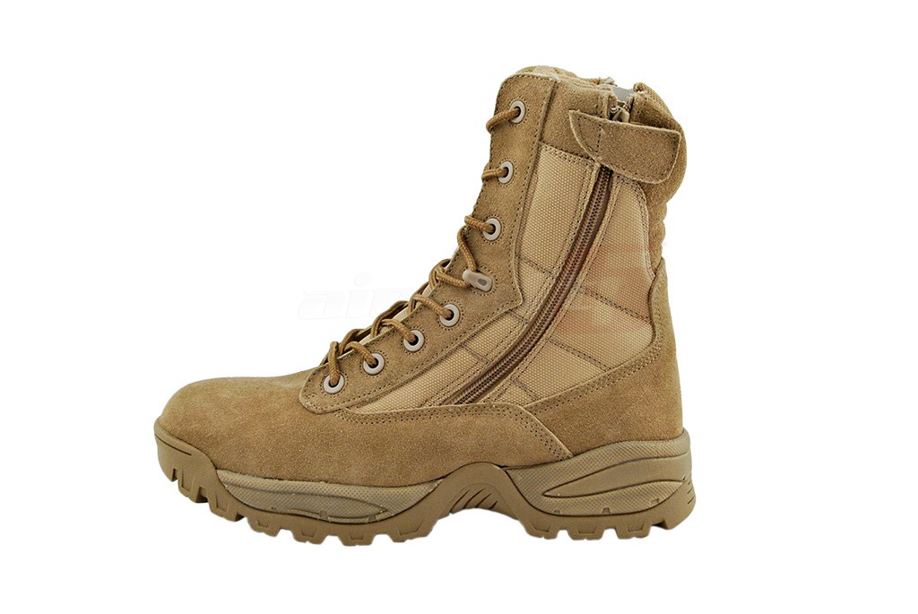 Mil-Tec bocanci cu fermoar dublu Coyote Nr. 41